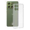 Techsuit - Clear Silicone silikónový kryt pre Motorola Edge 70 – priehľadný