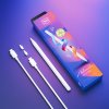 3mk - Stylus Pen Wonder Pen stylus pre iPad s technológiou Palm Rejection, Bluetooth a USB-C / bezdrôtovým nabíjaním – biely