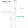 Samsung - Original Data Cable originálny dátový a nabíjací kábel USB-C na USB-C Super Fast Charging 5 A, 1 m – biely