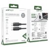 Acefast - Data Cable dátový a nabíjací kábel USB-C na USB-C Fast Charge 60 W (3 A), odolný proti ohybu, 1,2 m – čierny