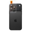 Spigen - Optik.tR EZ Fit Pro Camera Glass ochranné sklo na šošovky fotoaparátu (2 ks) pre iPhone 14 Pro / 14 Pro Max / 15 Pro / 15 Pro Max / 16 Pro / 16 Pro Max / 17 Pro / 17 Pro Max – oranžové