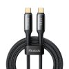 Mcdodo - Data Cable dátový a nabíjací kábel USB-C na USB-C Thunderbolt 3 240 W, 40 Gb/s, 8K Ultra HD, 1,2 m – čierny