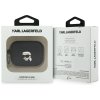 Karl Lagerfeld - Silicone Karl Head 3D (KLAP3RUNIKK) - Apple AirPods Pro 3 - Black