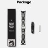 Ringke - Metal One Air ochranný rámik pre Samsung Galaxy Watch8 40 mm / Watch8 44 mm / Watch8 Classic – strieborný