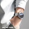 Ringke - Metal One Air ochranný rámik pre Samsung Galaxy Watch8 40 mm / Watch8 44 mm / Watch8 Classic – strieborný