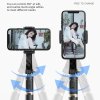 Techsuit - Selfie Stick (Q08) - Anti-Shake Tripod with Bluetooth Remote Control, 360 Rotation, Aluminium Alloy, 75cm - Black