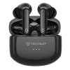 Techsuit - Premium Wireless Earbuds Audira Pro (CW1) - Bluetooth V5.4, 300mAh, Active Noise Cancelling, 4 Mic - Black