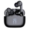 Techsuit - Premium Wireless Earbuds VelarX One (CW2) - Bluetooth V5.4, 300mAh, ANC, ENC, 4 Mic - Black