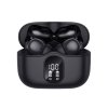Techsuit - Premium Wireless Earbuds WaveBeat 100 bezdrôtové slúchadlá Bluetooth 5.4 s ANC a ENC, 4 mikrofóny, batéria 300 mAh – čierne