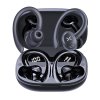 Techsuit - Premium Wireless Earbuds AirTune 100 bezdrôtové slúchadlá Bluetooth 5.4, batéria 400 mAh, IPX4 – čierne