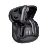 Techsuit - Premium Wireless Earbuds EchoFit Pro (CW5) - Bluetooth V5.4, ANC, ENC, 400mAh, Multi-Connect, Fast Charging, 6 Mic - Black