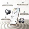Baseus - Wireless Earbuds Bowie MC1 Pro bezdrôtové slúchadlá TWS Bluetooth 6.0 s Hi-Res zvukom, multipoint pripojením a Open-Ear klipovým dizajnom – čierne (Cosmic Black)