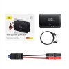 Baseus - Car Jump Starter Super Energy (C00245902111-00) - Power Bank, 6000mAh, Compressor, Flashlight, USB-C, 600A - Black