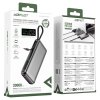 Acefast - Power Bank (M22-20000) - with Cable, Type-C, 20000mAh, 74Wh, PD130W, Two-Way Fast Charging, LED Display - Black