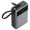 Acefast - Power Bank (M21-20000) - with Cable, Type-C, 20000mAh, PD65W, PD65W, Two-Way Fast Charging, Digital Display - Black