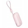 Baseus - Power Bank EnerFill FC21 Qpow 3 Ultra (E0027Q02) - Detachable Cable, 10000mAh, 45W, Digital Display - Nebula Pink