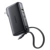 Baseus - Power Bank Nomos NT11 Omni (P10078807123-00) - With USB-C Cable, 10000mAh, 67W, Digital Display - Cosmic Black