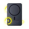 3mk - Power Bank MagSynergy - MagSafe/Qi Technology, 18W, 10.000mAh, Digital Display - Grey