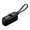 Mcdodo - Power Bank FreeKit Series (MC-7800) - with Built-in Cable & Connector Lightning, 5000mAh, 22.5W - Black