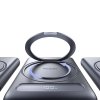 Mcdodo - Magnetic Power Bank Meta Series (MC-8361) - Built-in 360° Ring Stand, 5000mAh, 20W, Digital Display - Dark Grey