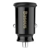 Baseus – Car Charger Grain autonabíjačka 2× USB LED podsvietenie 5V 3,1A – čierna