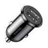 Baseus – Car Charger autonabíjačka 2× USB mini dizajn 4,8A – čierna