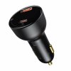 Baseus – Car Charger autonabíjačka USB / USB-C 100W 5A s USB-C → USB-C káblom – čierna