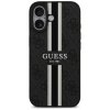 Guess - Hardcase 4G Printed Stripes MagSafe (GUHMP17SP4RPSK) - iPhone 17 - Black