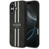 Guess – Hardcase 4G Printed Stripes MagSafe pevné puzdro pre iPhone 17 – čierne