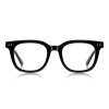 Techsuit - Anti-Blue Light Glasses Reflex PC (2229) - for Men, Round, TR90&Metal Frame, AC Lens - Black