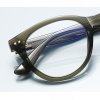 Techsuit - Anti-Blue Light Glasses Reflex PC (2231) - Round, TR90&Metal Frame, AC Lens - Transparent/Green