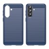 Techsuit – Carbon Silicone silikónové puzdro pre Samsung Galaxy A57 5G – modré
