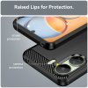 Techsuit - Carbon Silicone [Camera Protection] - Xiaomi Redmi 13C 4G / Poco C65 - Black