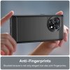 Techsuit – Carbon Silicone silikónové puzdro pre OnePlus 11R / OnePlus Ace 2 – čierne