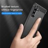 Techsuit – Carbon Silicone silikónové puzdro pre OnePlus 15 – modré