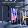 Techsuit – ColorVerse 360 Series puzdro s ochranou displeja pre Oppo A5 Pro 4G / Oppo A5 Pro 5G – ružové