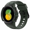 Spigen Rugged Armor PRO ochranný obal pre - Samsung Galaxy Watch 4/5 (44 mm) - vojenská zelená