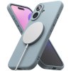Ringke – Silicone Magnetic MagSafe silikónové puzdro pre iPhone 16 Plus – modré
