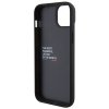 BMW - Leather Stamp Tricolor (BMHCP15M22PTDK) - iPhone 15 Plus - Black