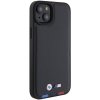 BMW - Leather Stamp Tricolor (BMHCP15M22PTDK) - iPhone 15 Plus - Black
