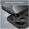 Techsuit – Carbon Silicone silikónové puzdro pre Xiaomi 17 Ultra – čierne