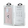 Karl Lagerfeld - Silicone KC Body Ring MagSafe (KLHMP16XSCMKCRHP) - iPhone 16 Pro Max - Pink