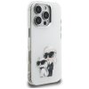 Karl Lagerfeld - IML Aquarelle Karl & Choupette (KLHCP16XHMKCAQH) - iPhone 16 Pro Max - White