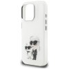 Karl Lagerfeld - IML Aquarelle Karl & Choupette (KLHCP16XHMKCAQH) - iPhone 16 Pro Max - White