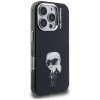 Karl Lagerfeld - IML Aquarelle Karl & Logo MagSafe (KLHCP16LHMKIAQK) - iPhone 16 Pro - Black