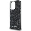 Karl Lagerfeld – IML Leopard Pattern MagSafe pevné puzdro pre iPhone 16 Pro Max – čierne