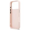 Karl Lagerfeld - Hardcase Leather K&C Print & Pocket (KLHCP17X6PCSPKCP) - iPhone 17 Pro Max - Pink