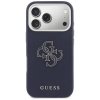 Guess - Hardcase Resin Logo (GUHCP17L5PS4RGGB) - iPhone 17 Pro - Blue