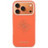 Guess - Hardcase Resin Logo (GUHCP17L5PS4RGGO) - iPhone 17 Pro - Orange