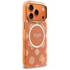 Guess - IML Peony Dot MagSafe (GUHMP17L5HPOEDO) - iPhone 17 Pro - Orange